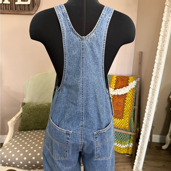 Y2K St. John’s Bay Denim Straight Leg Bib Overalls - Picture 13 of 15